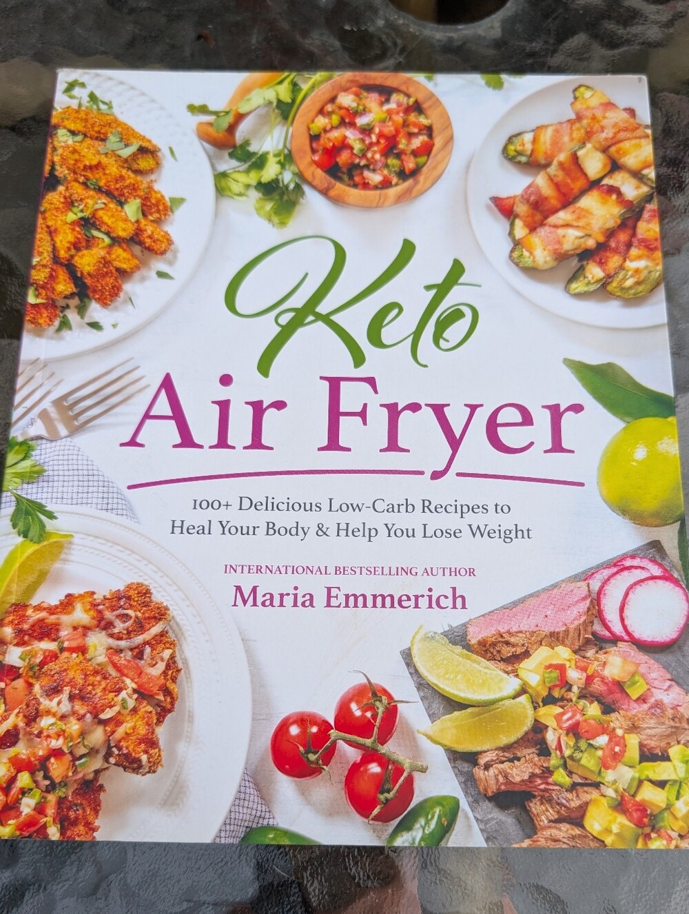 MARIA EMMERICH Keto Air Fryer Cookbook Low Carb